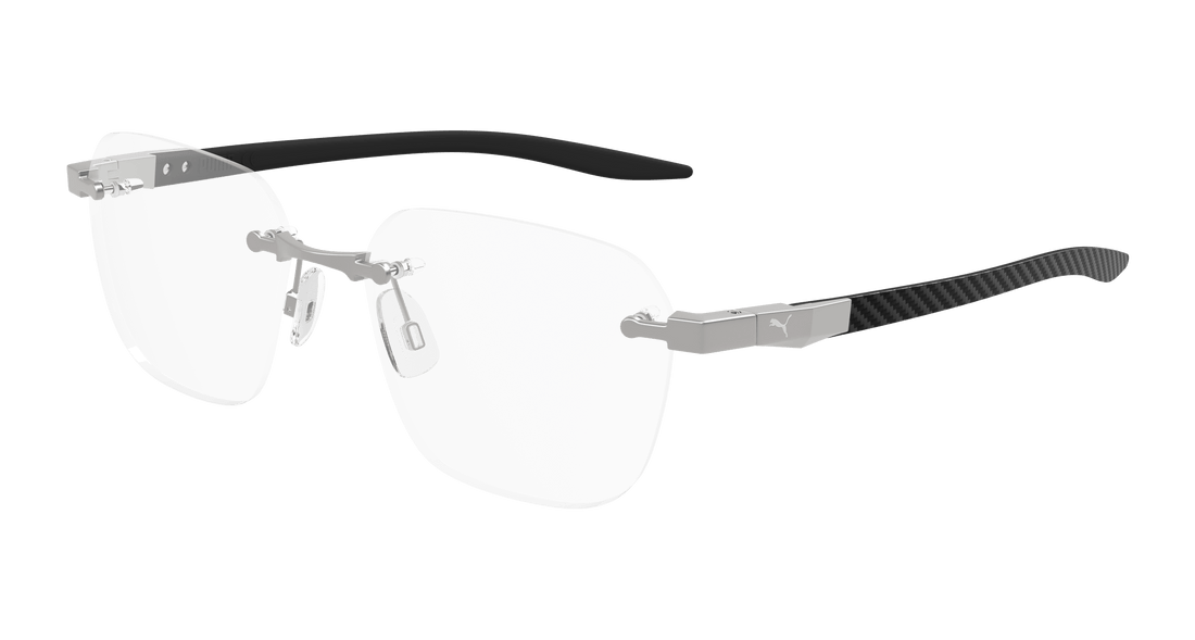 Occhiali da vista puma pu0457o 002 rutenio rectangular / squared masculino taglia 54mm - Vista principale