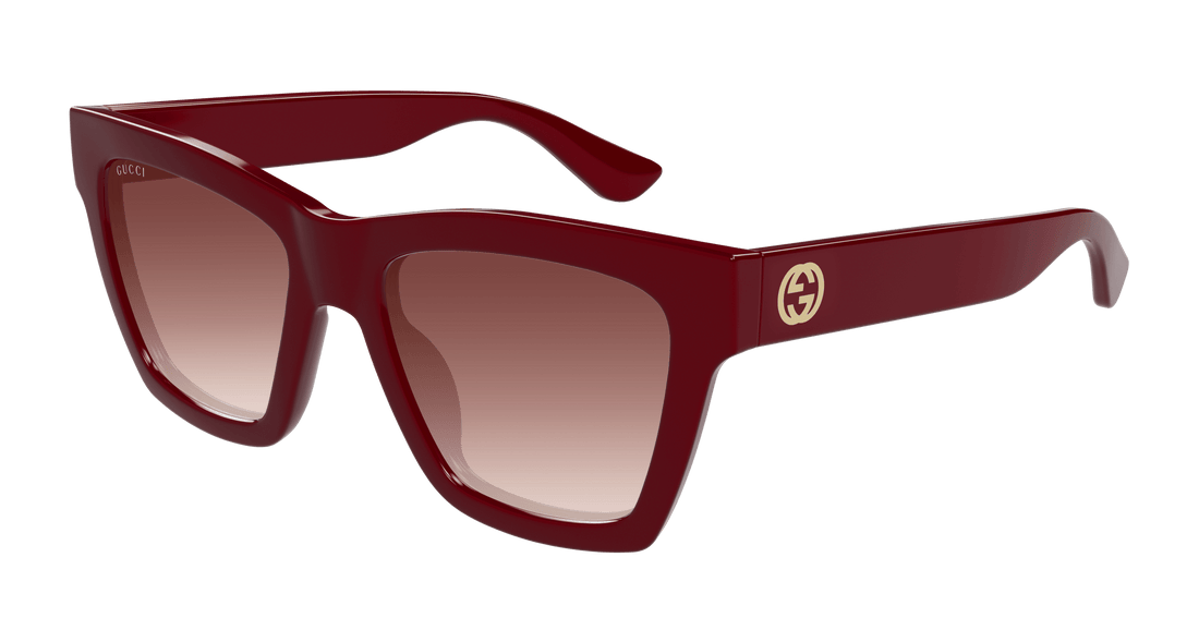 Óculos de sol gucci gg1714s 003 burdeos cat eye femenino tamanho 54mm - Vista principal