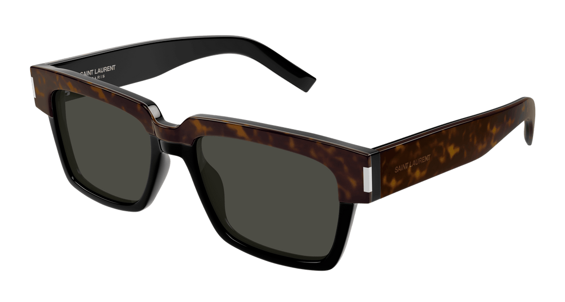 Okulary przeciwsłoneczne saint laurent sl 732 vadim 003 havana rectangular / squared masculino rozmiar 54mm - Widok główny