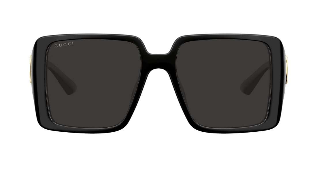 Occhiali da sole gucci gg1692sa 001 negro rectangular / squared femenino taglia 54mm - Vista dettagliata