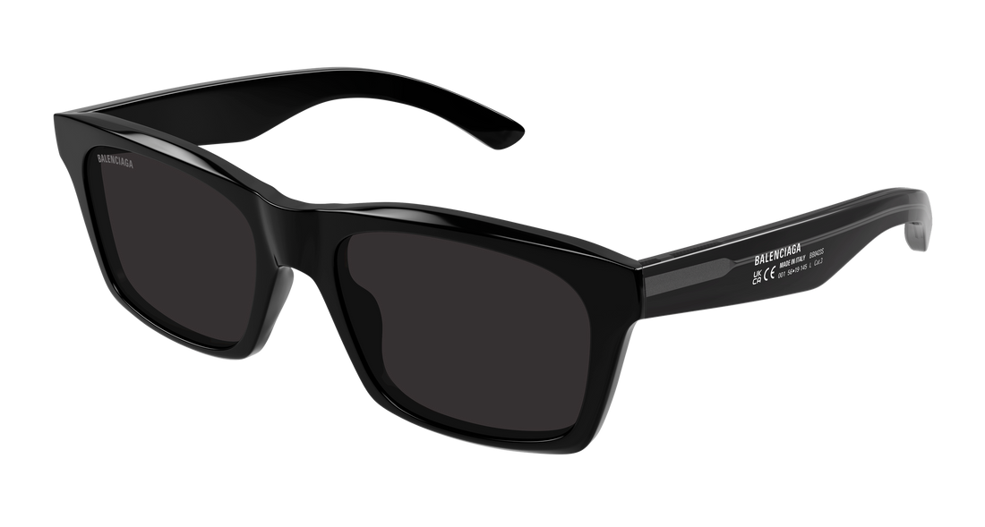 Gafas de sol balenciaga bb0423s 001 negro rectangular / squared masculino talla 56mm - Vista principal