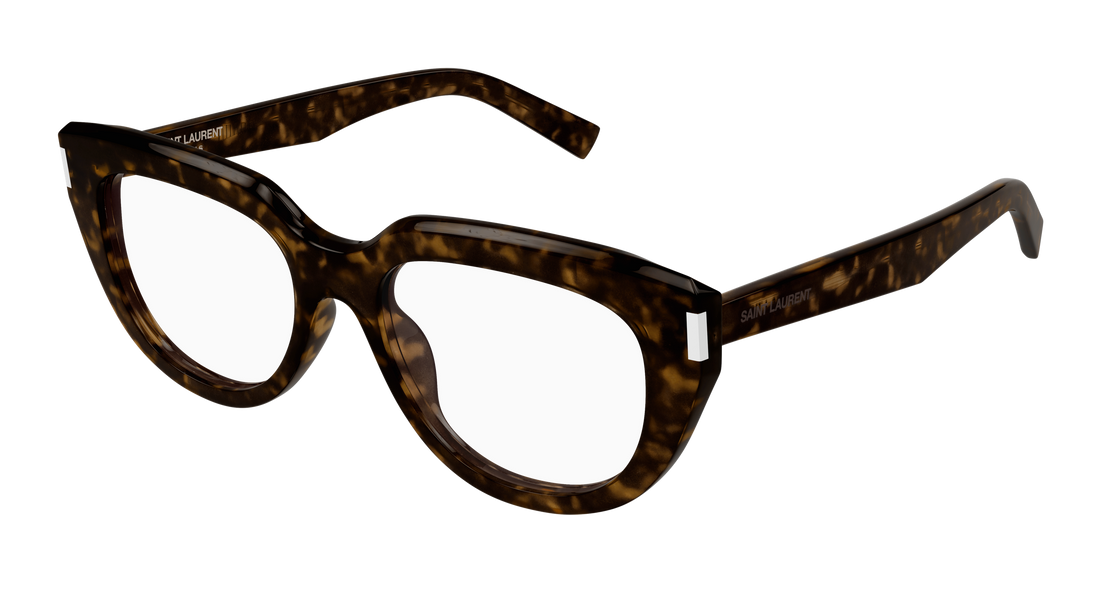 Gafas graduadas saint laurent sl 828 002 havana cat eye femenino talla 54mm - Vista principal