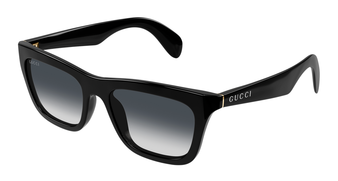 Occhiali da sole gucci gg1933s 001 negro rectangular / squared masculino taglia 53mm - Vista principale