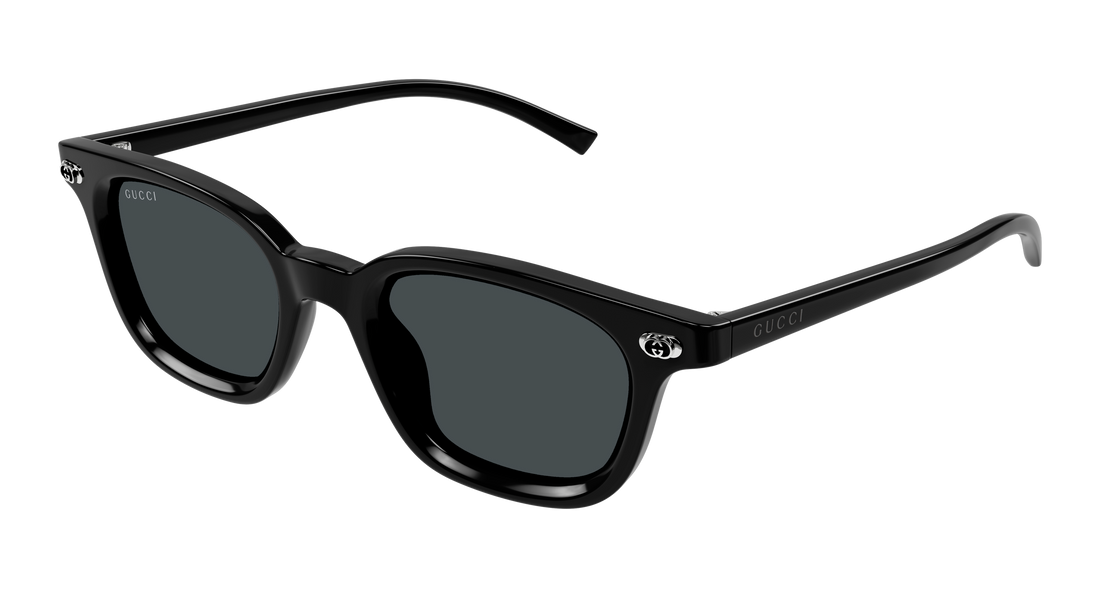 Sunglasses gucci gg1946s 001 negro round/oval/panthos masculino size 48mm - Main view