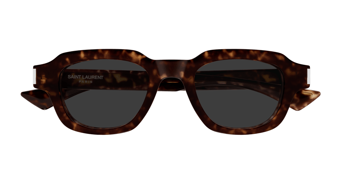 Occhiali da sole saint laurent sl 791 002 havana square unisex taglia 48mm - Vista dettagliata