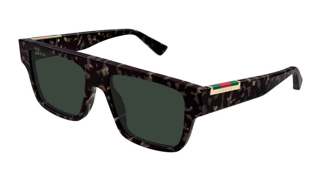 Occhiali da sole gucci gg1960s 004 havana rectangular / squared masculino taglia 53mm - Vista principale