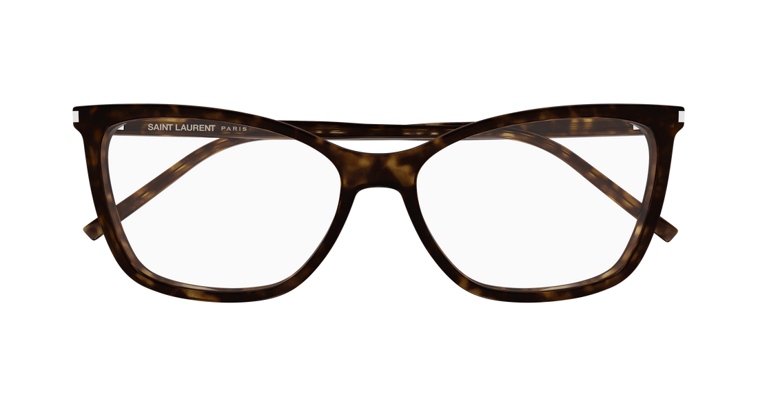 Gafas graduadas saint laurent sl 834 002 havana cat eye femenino talla 53mm - Vista de detalle