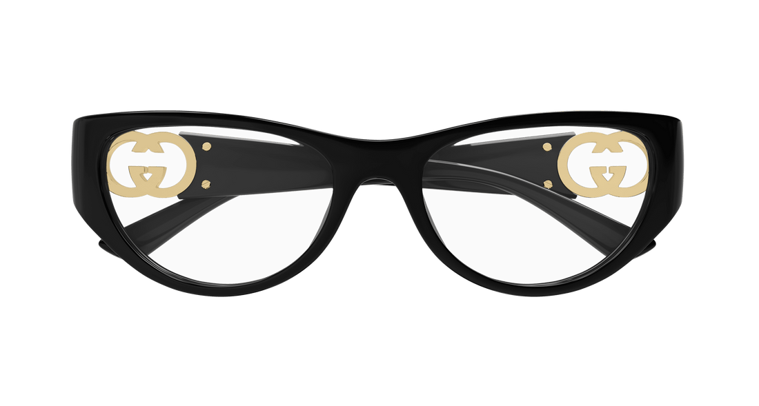 Occhiali da vista gucci gg1825o 004 negro cat eye femenino taglia 54mm - Vista dettagliata