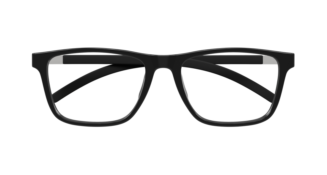 Occhiali da vista puma pu0511o 001 negro rectangular / squared masculino taglia 56mm - Vista dettagliata