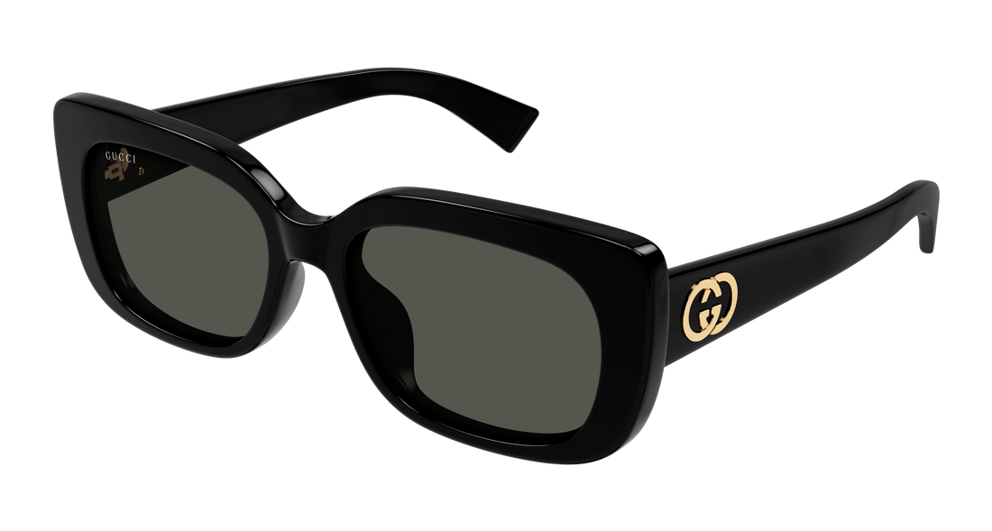 Occhiali da sole gucci gg1979sk 001 negro rectangular / squared femenino taglia 55mm - Vista principale