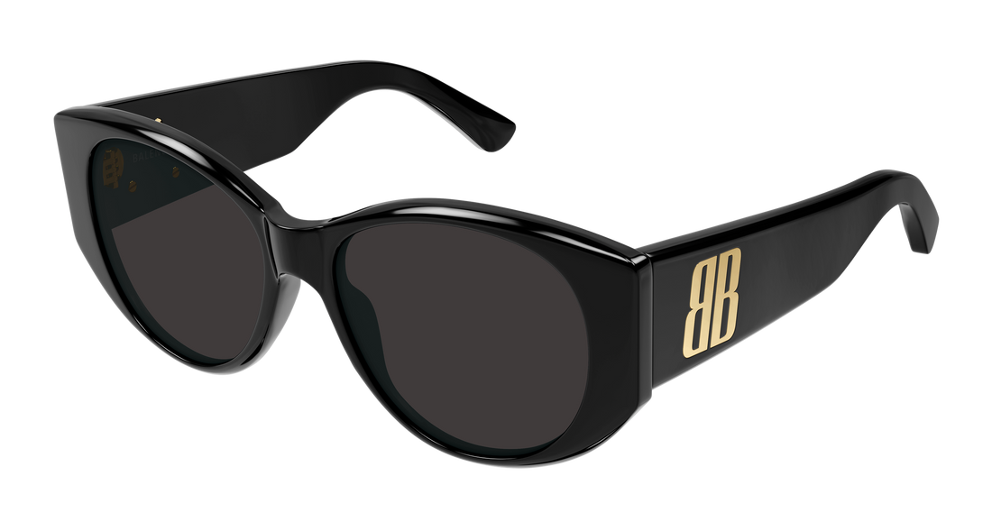 Gafas de sol balenciaga bb0455s 001 negro geometric femenino talla 55mm - Vista principal