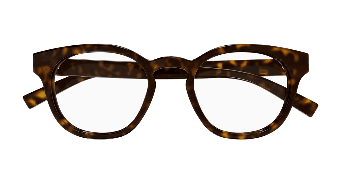 Occhiali da vista gucci gg1859o 002 havana round masculino taglia 50mm - Vista dettagliata