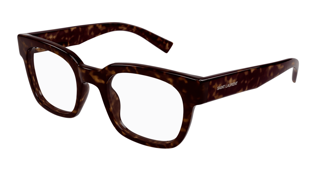 Brillen saint laurent sl 805 002 havana round unisex größe 51mm - Hauptansicht