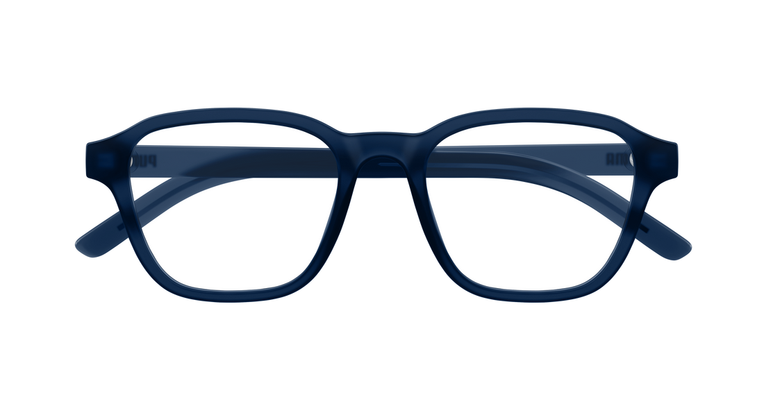 Occhiali da vista puma pu0518o 003 azul rectangular / squared masculino taglia 51mm - Vista dettagliata