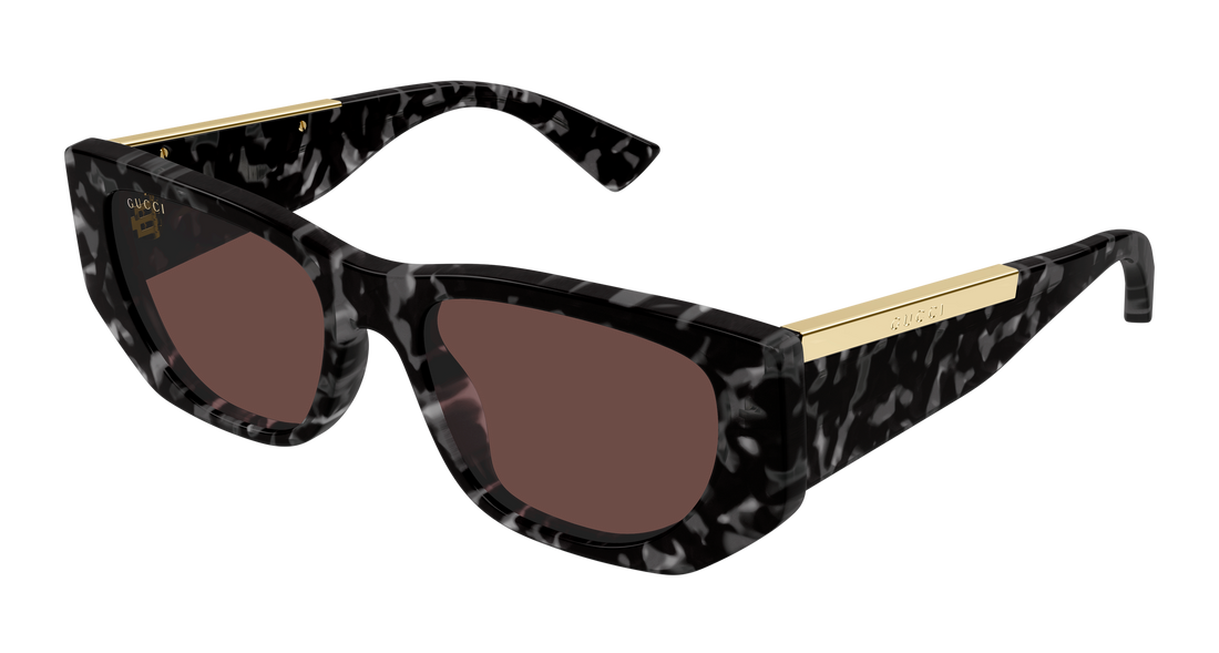 Occhiali da sole gucci gg1959s 002 havana cat eye femenino taglia 53mm - Vista principale