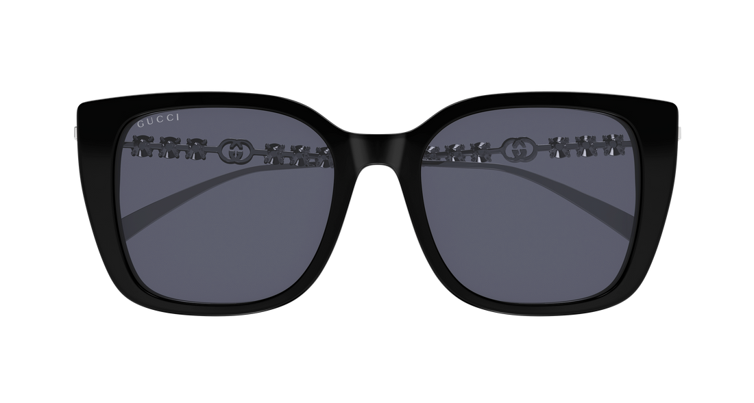 Occhiali da sole gucci gg1971sa 002 negro butterfly femenino taglia 55mm - Vista dettagliata