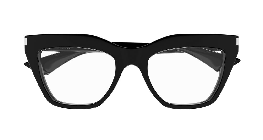 Lunettes de vue saint laurent sl 760 001 negro cat eye femenino taille 54mm - Vue détaillée