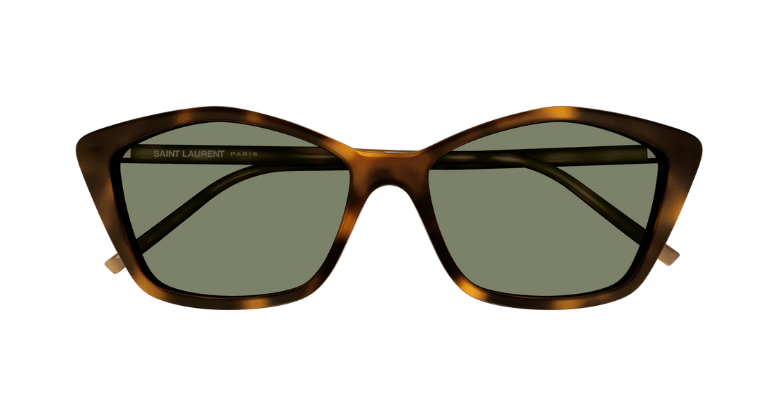 Occhiali da sole saint laurent sl 775 003 havana cat eye femenino taglia 57mm - Vista dettagliata