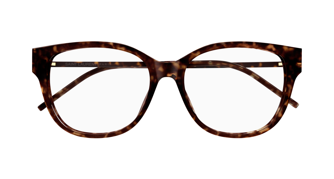 Lunettes de vue saint laurent sl m48o_b/fn 003 havana rectangular / squared femenino taille 55mm - Vue détaillée