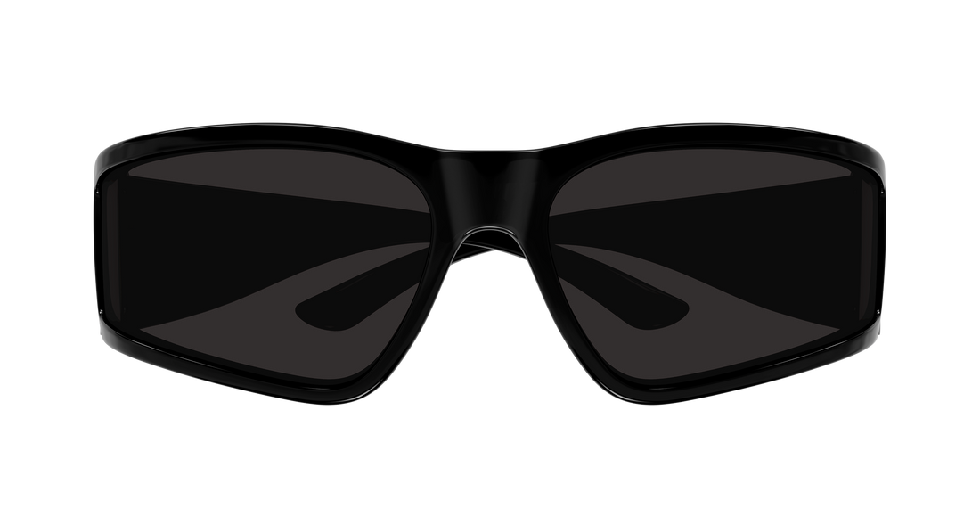 Gafas de sol balenciaga bb0457s 001 negro mask unisex talla 74mm - Vista de detalle