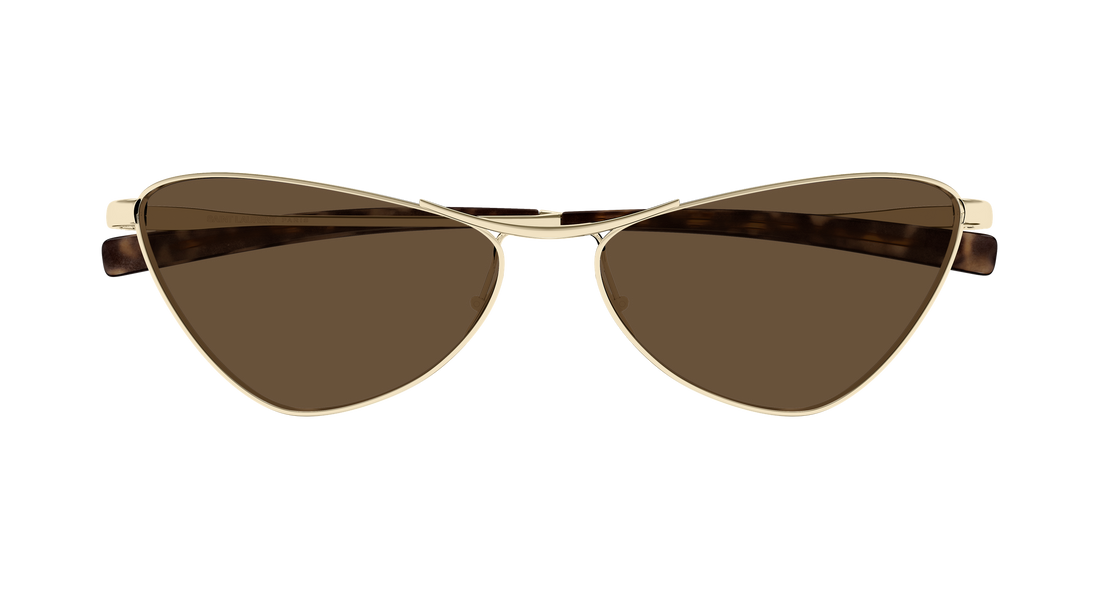 Occhiali da sole saint laurent sl 830 004 dorado cat eye femenino taglia 56mm - Vista dettagliata