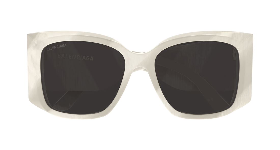 Gafas de sol balenciaga bb0443s 003 beige butterfly femenino talla 58mm - Vista de detalle