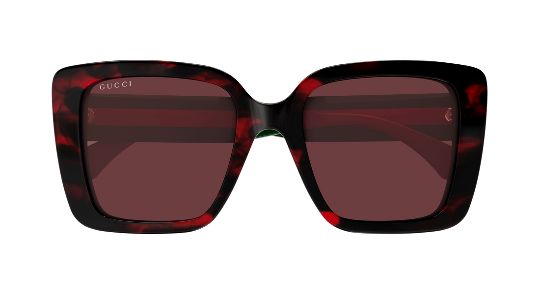Gafas de sol gucci gg1861s 003 havana square femenino talla 53mm - Vista de detalle