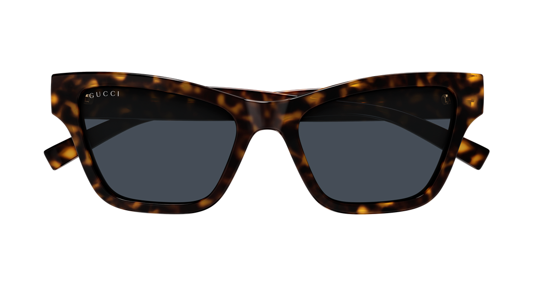 Óculos de sol gucci gg1982s 002 havana cat eye femenino tamanho 53mm - Vista de detalhe