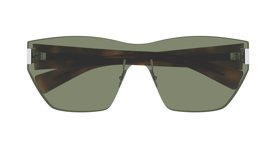 Gafas de sol saint laurent sl 755 002 verde cat eye femenino talla 99mm - Vista de detalle