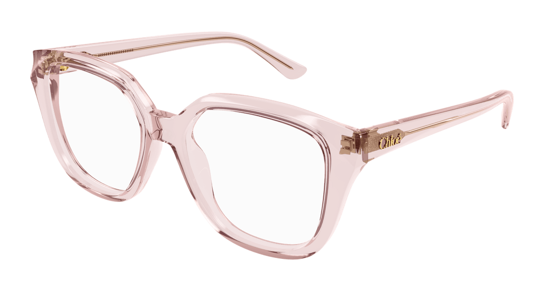 Prescription glasses chloé ch0293o 003 rosa square femenino size 53mm - Main view