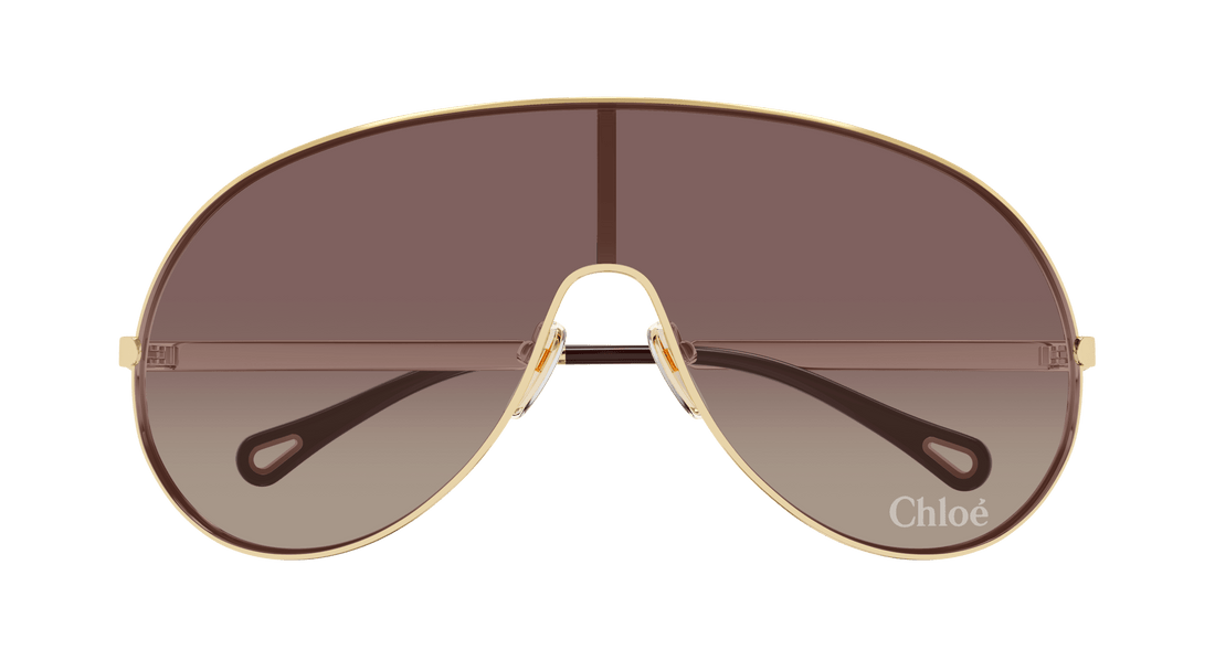 Gafas de sol chloé ch0283s 002 dorado mask femenino talla 99mm - Vista de detalle