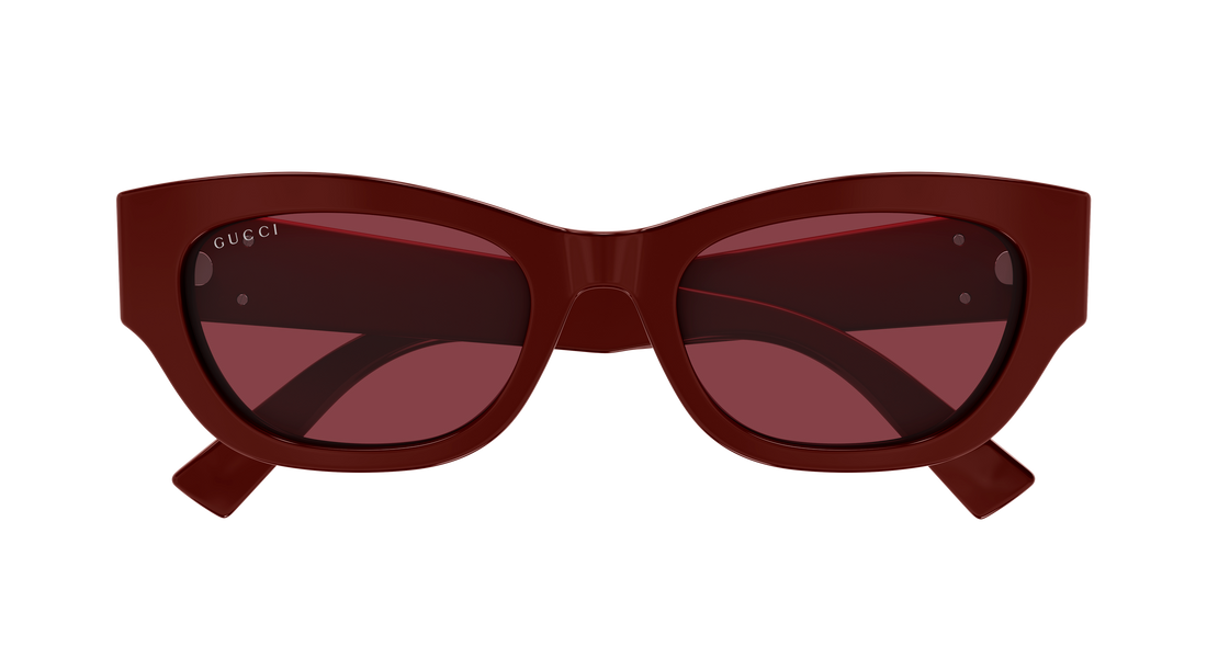 Occhiali da sole gucci gg1954sa 003 burdeos cat eye femenino taglia 53mm - Vista dettagliata