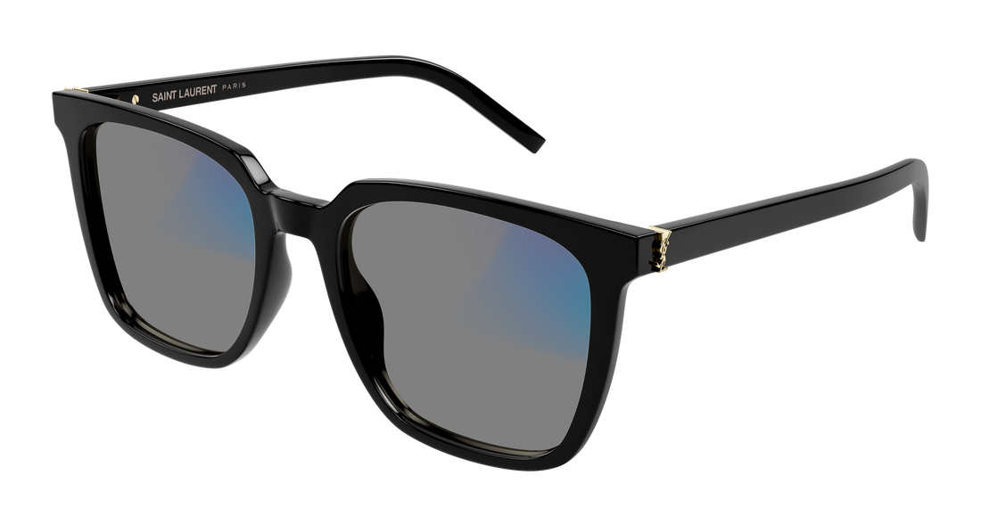 Okulary przeciwsłoneczne saint laurent sl m146 004 negro square femenino rozmiar 54mm - Widok szczegółowy
