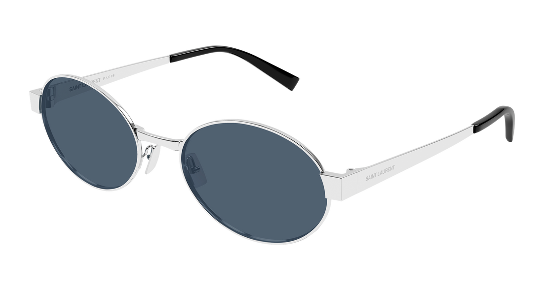 Occhiali da sole saint laurent sl 692 006 plateado round/oval/panthos femenino taglia 55mm - Vista principale