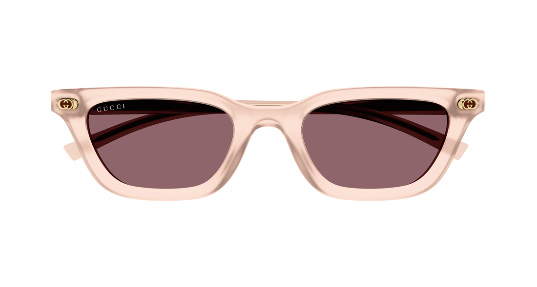 Occhiali da sole gucci gg1944s 005 rosa cat eye femenino taglia 50mm - Vista dettagliata