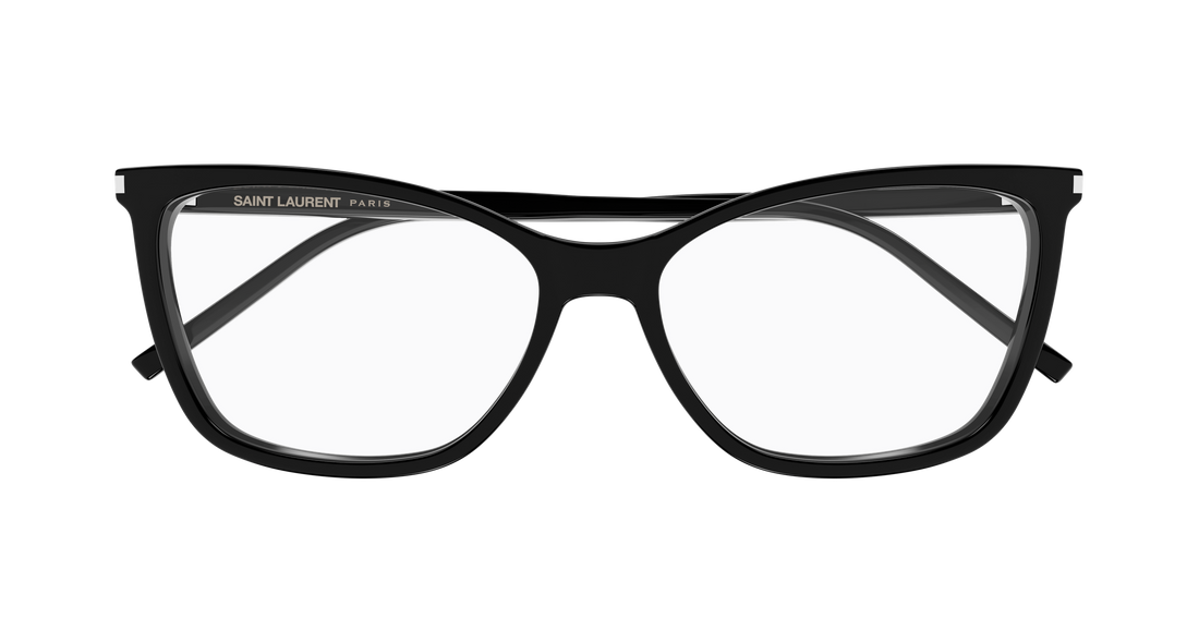 Brillen saint laurent sl 834 001 negro cat eye femenino größe 53mm - Detailansicht