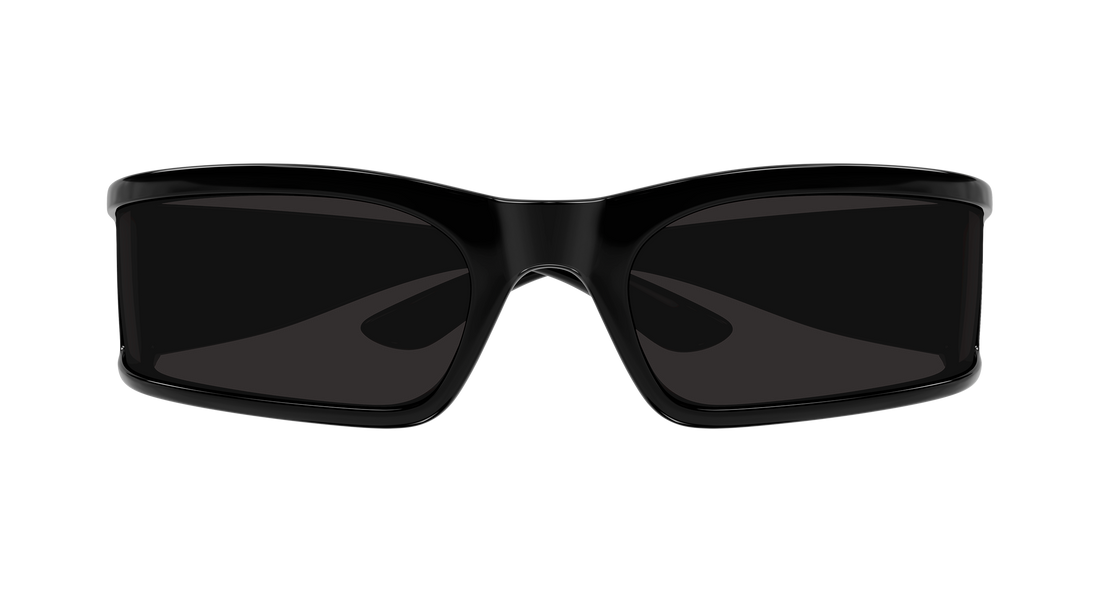 Gafas de sol balenciaga bb0458s 001 negro mask unisex talla 73mm - Vista de detalle