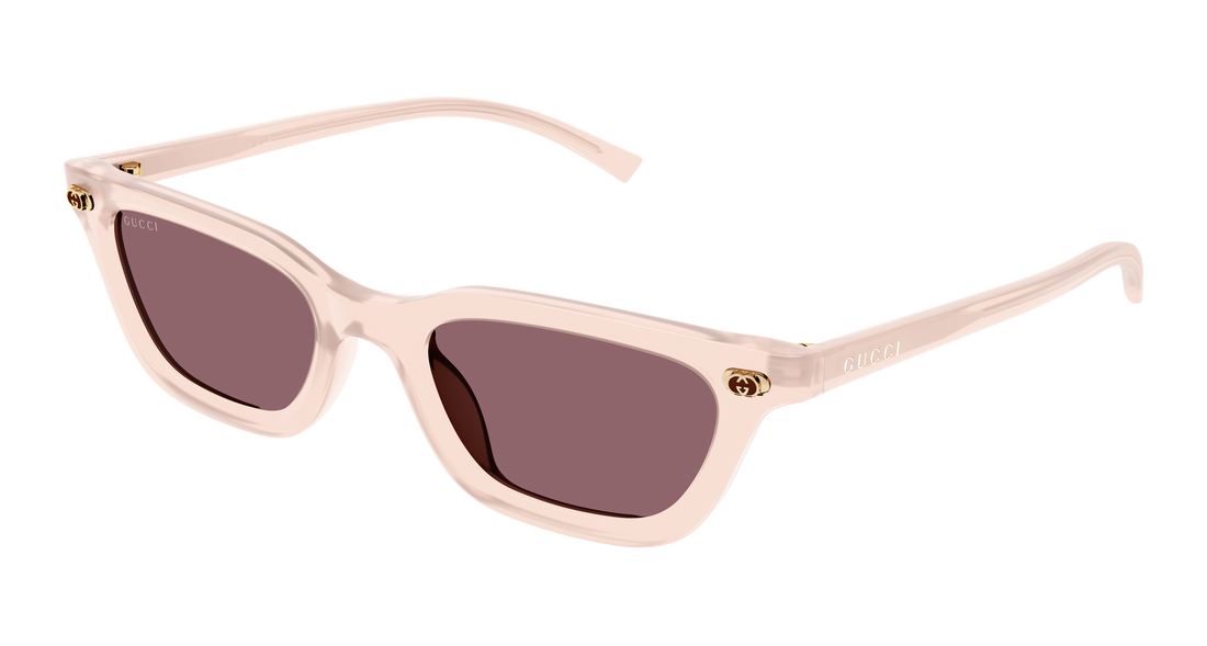 Occhiali da sole gucci gg1944s 005 rosa cat eye femenino taglia 50mm - Vista principale