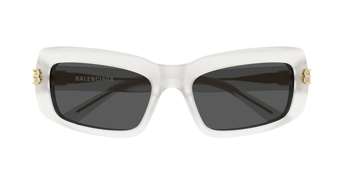 Gafas de sol balenciaga bb0432s 003 blanco rectangular / squared femenino talla 57mm - Vista de detalle