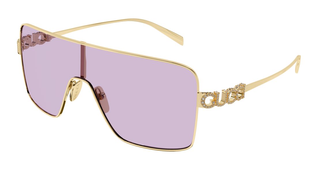 Occhiali da sole gucci gg1936s 005 dorado mask femenino taglia 99mm - Vista principale