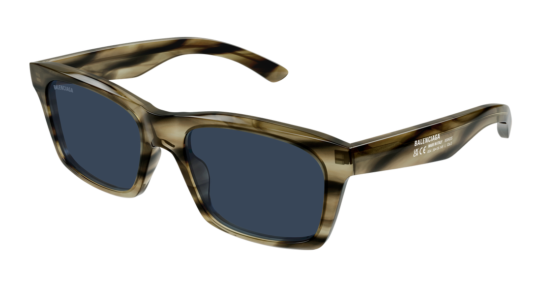 Gafas de sol balenciaga bb0423s 004 havana rectangular / squared masculino talla 56mm - Vista principal