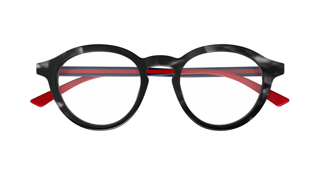 Occhiali da vista gucci gg1871o 004 havana round masculino taglia 49mm - Vista dettagliata