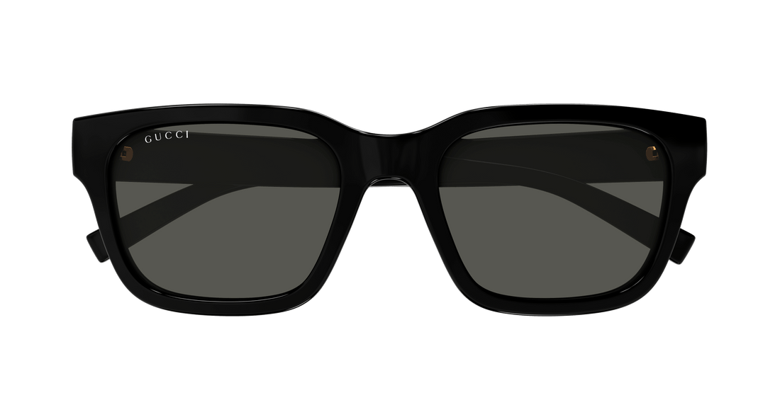 Sunglasses gucci gg1857s 001 negro square masculino size 55mm - Detailed view