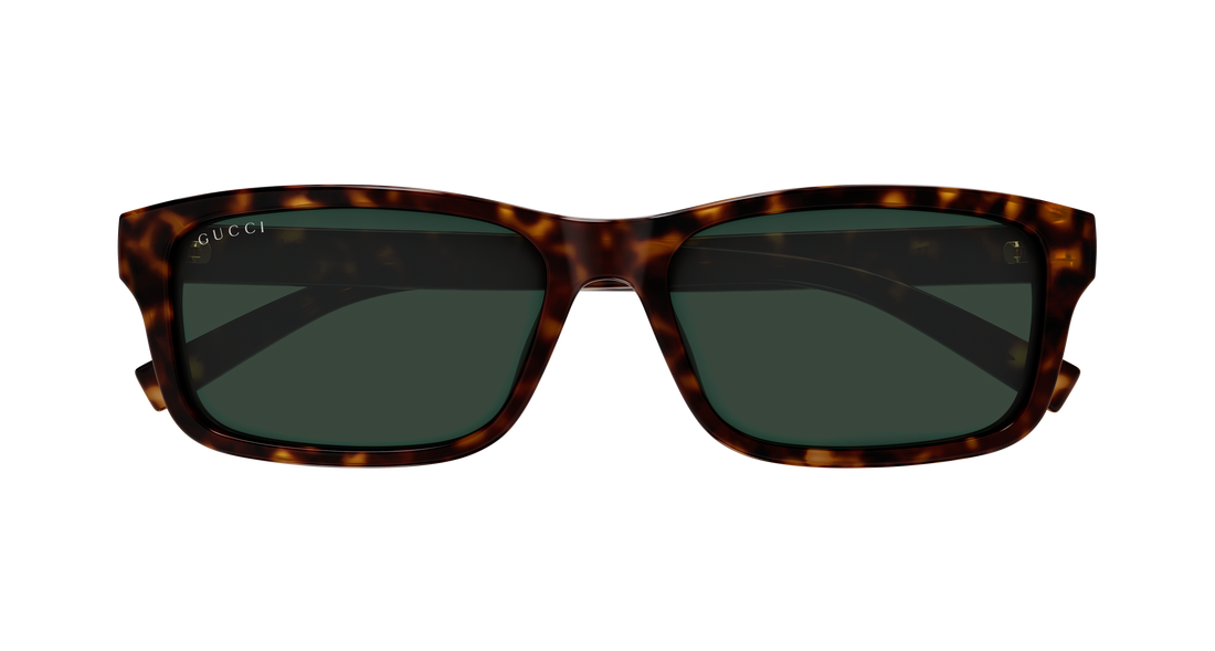 Occhiali da sole gucci gg1986sa 002 havana rectangular / squared masculino taglia 57mm - Vista dettagliata