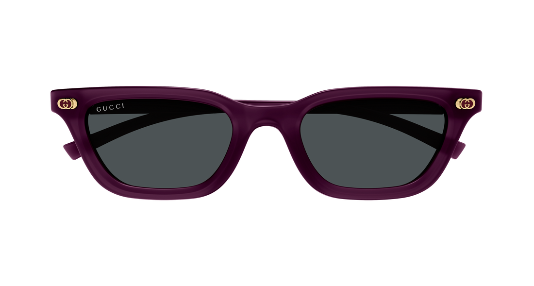 Occhiali da sole gucci gg1944s 003 violeta cat eye femenino taglia 50mm - Vista dettagliata