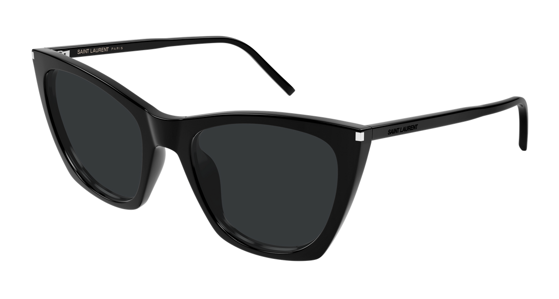 Sonnenbrillen saint laurent sl 214 kate thin 001 negro cat eye femenino größe 55mm - Hauptansicht