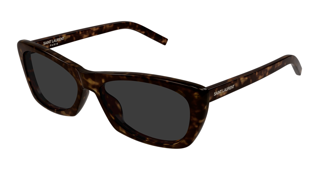Occhiali da sole saint laurent sl 613 006 havana cat eye femenino taglia 58mm - Vista principale