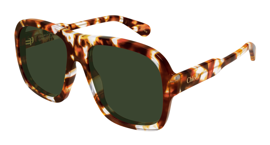 Gafas de sol chloé ch0331s 004 havana pilot/navigator femenino talla 58mm - Vista principal