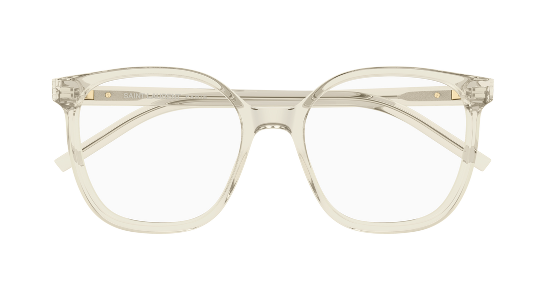 Gafas graduadas saint laurent sl m155 004 amarillo cat eye femenino talla 55mm - Vista de detalle