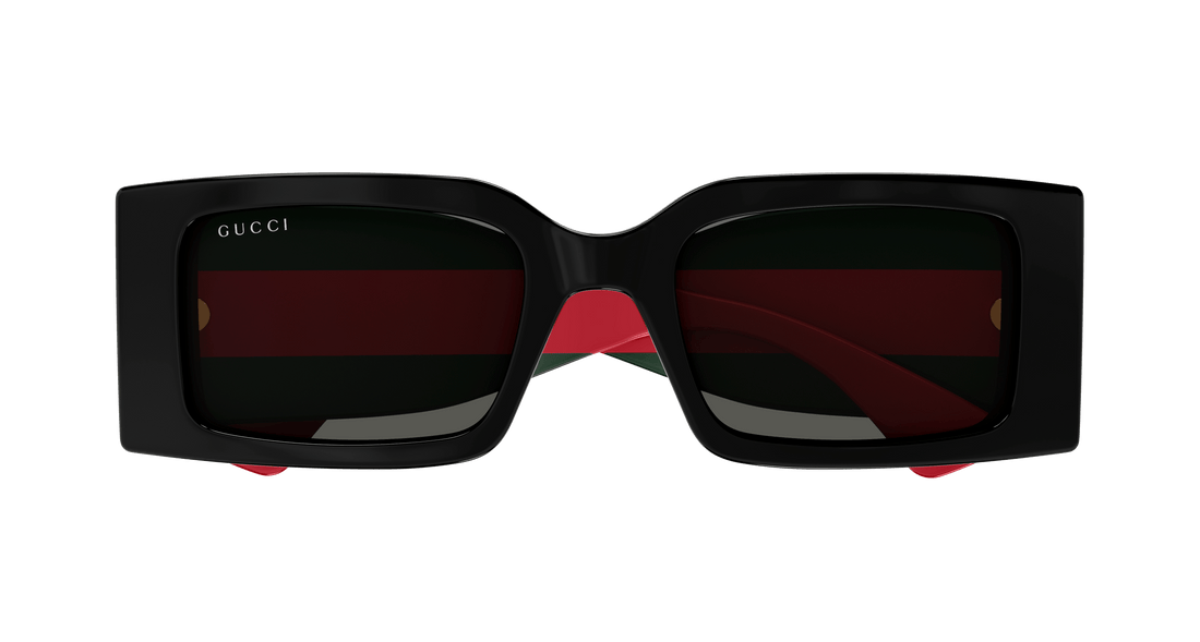 Gafas de sol gucci gg1860s 001 negro square femenino talla 52mm - Vista de detalle